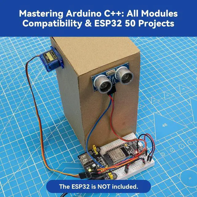 Alt view image 6 of 7 - SunFounder Universal Maker Sensor Kit Compatible with Arduino Mega 2560/Uno R3/R4 Minima/WiFi Nano, Raspberry Pi 5/4B/3B+/Zero 2 W/, Pico W, ESP32, C++, Python, MicroPython, Beginners & Engineers