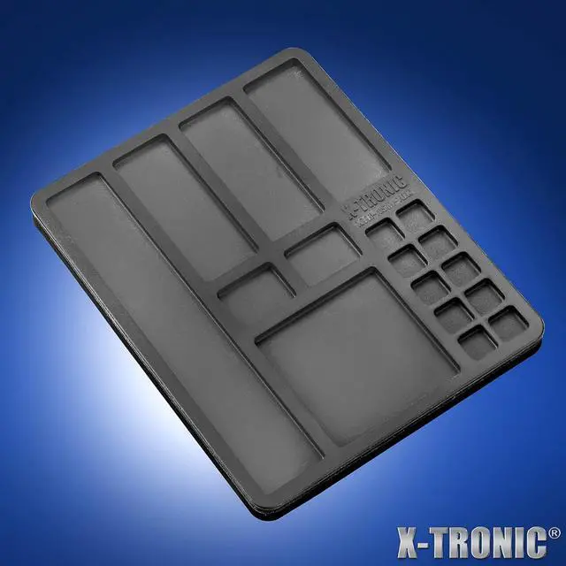 Alt view image 4 of 7 - 3060-PRO  75W Soldering Iron Station Kit  5 Extra Tips  Mini Mag Lamp  4 Helping Hands  Solder Sucker  Tweezers  50g Solder  Brass Sponge w/Flux  Sleep Func, °C/°F, 3 Temp Presets!