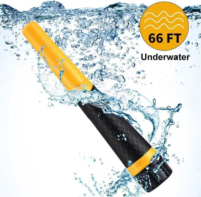 Alt view image 3 of 7 - Metal Detector Pinpointer Wand: 5" Detection Depth, IP68 Fully Waterproof, Up to 66 Feet Underwater, 360°Detection Handheld Pin Pointer, 3 Modes (Buzzer, Vibration,Sound) for Adults & Kids