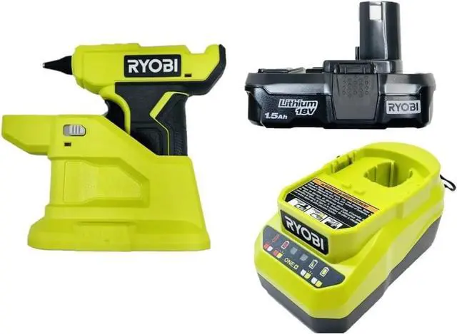 Main image of 18-Volt Cordless Compact Glue Gun Combo Kit with Battery and Charger (NO Retail Packaging, Comes in Bulk Packaging)