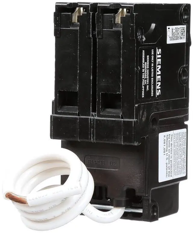 Alt view image 4 of 4 - QF240A Ground Fault Circuit Interrupter, 40 Amp, 2 Pole, 120/240 Volt, 10,000 AIC