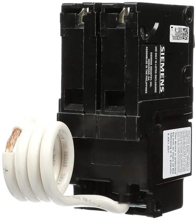 Alt view image 4 of 5 - QF230A 30 Amp, 2 Pole, 120/240V Ground Fault Circuit Interrupter with Self Test and Lockout Feature, Cardboard Packaging