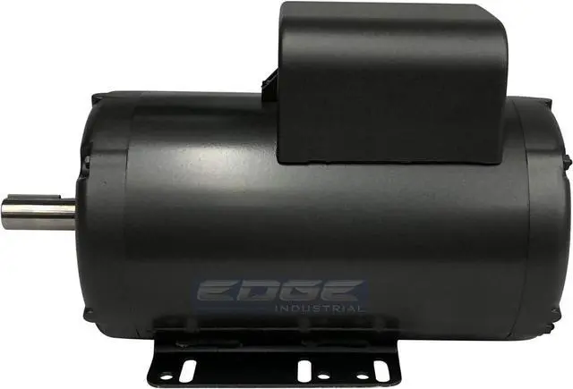 Alt view image 4 of 7 - 5HP AIR COMPRESSOR ELECTRIC MOTOR, 56HZ FRAME, 3450RPM, 208/230V, SINGLE-PHASE, 7/8" SHAFT, 1.15 SERVICE FACTOR MADE IN USA