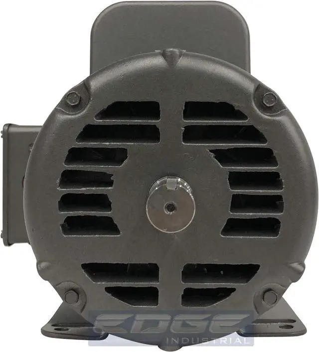 Alt view image 5 of 7 - 5HP AIR COMPRESSOR ELECTRIC MOTOR, 56HZ FRAME, 3450RPM, 208/230V, SINGLE-PHASE, 7/8" SHAFT, 1.15 SERVICE FACTOR MADE IN USA