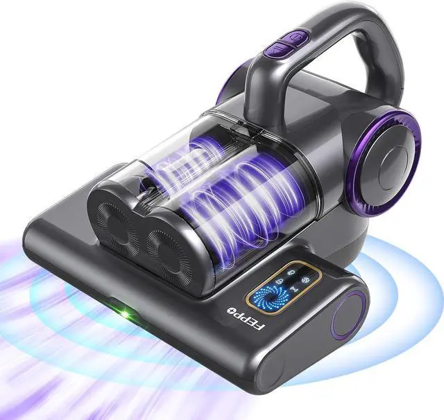 Main image of Mattress Vacuum Cleaner, 16Kpa Bed Vacuum Cleaner with 253.7nm UV-C Light, 140°F Heat, HEPA Filter & Ultrasonic, Versatile Handheld Vacuums for Bed, Sofa, Couch, Crib(Corded, 500W)