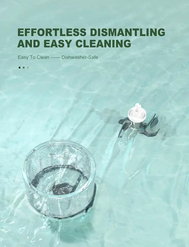 Alt view image 6 of 7 - Auto Baby Food Maker, Glass Baby Food Mills, Baby Blender & Steamer and Puree Maker with Auto Cooking, Easy Cleaning, Dishwasher Safe, Cook at Home, Touch Screen Control