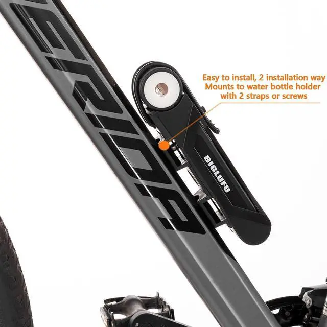 Alt view image 7 of 7 - Bike Lock Bicycle Scooter Motorcycle Folding Locks with 4Keys, Fold Chain Heavy Duty Alloy Steel Foldable Lock with Mounting Bracket 2pc Straps, 86cm/34 Unfolding, 1.92 lbs