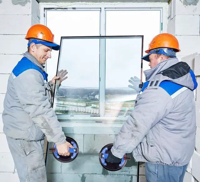 Alt view image 6 of 7 - 8" Glass Suction Cup with Metal Handle, Heavy Duty Vacuum Suction Cup Glass Lifter, Granite/Glass/Tiles Lifting Window Replacement, 240lbs Load Capacity with Carrying Case