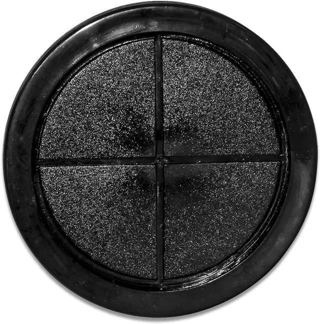 Alt view image 3 of 7 - 20 PCS Durable Synthetic Rubber Plug Rubber Cable Grommet Wire Protection, Black, Round, Double-Sided, 110 mm 4-11/32" Hole Plug, 100 mm 4" ID