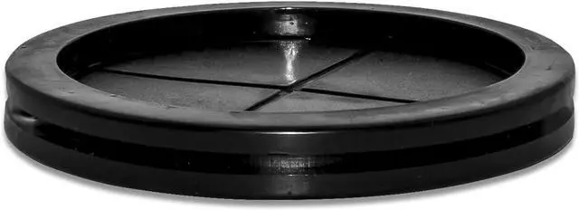 Alt view image 5 of 7 - 20 PCS Durable Synthetic Rubber Plug Rubber Cable Grommet Wire Protection, Black, Round, Double-Sided, 110 mm 4-11/32" Hole Plug, 100 mm 4" ID