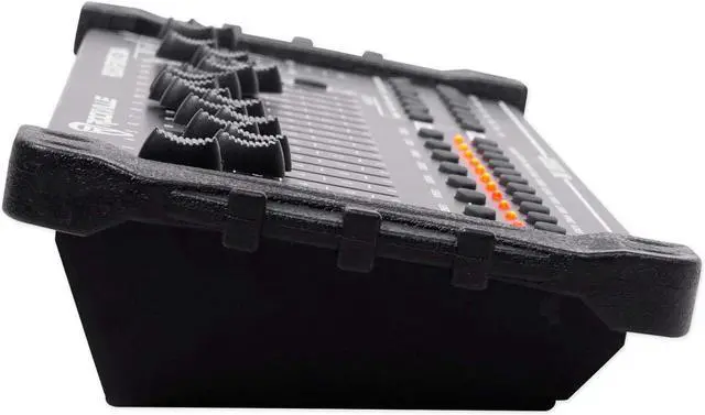 Alt view image 3 of 7 - ROCKFORCE 384 Channel DMX Lighting Controller, MIDI Control, 30 Scene Banks, 6 Chases, LED Display, for DJs and Stage Lighting