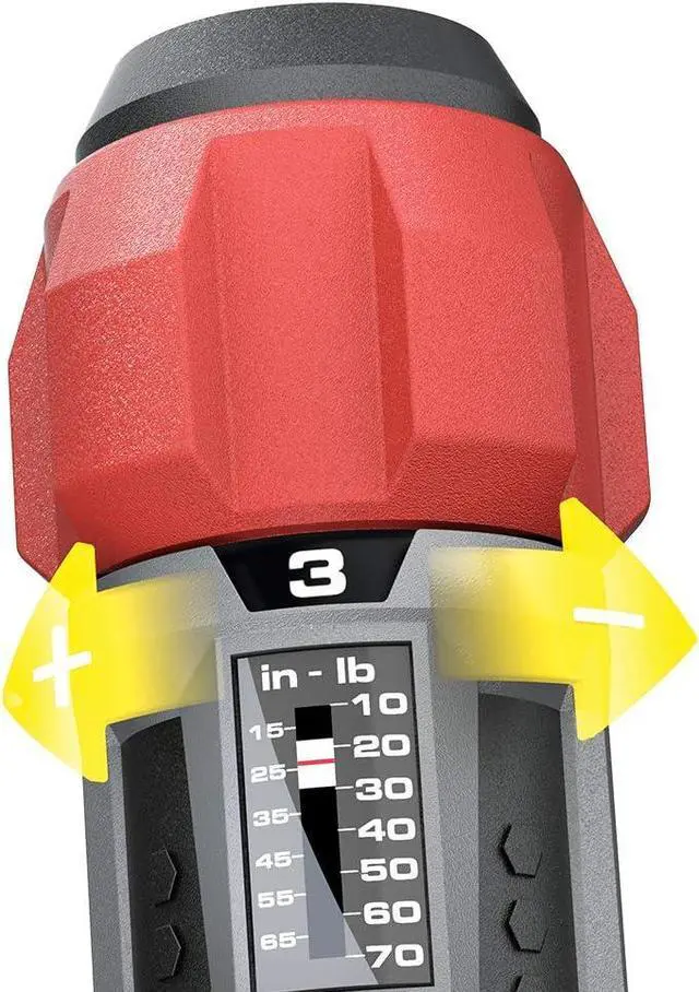 Alt view image 3 of 5 - Real Avid Gunsmithing Torque Wrench Kit | All in One Torq Driver Tool with Screwdriver Bit Set & Accurate 1 Inch/Pound Setting for Precision Scope Mounting. Premium KIT.