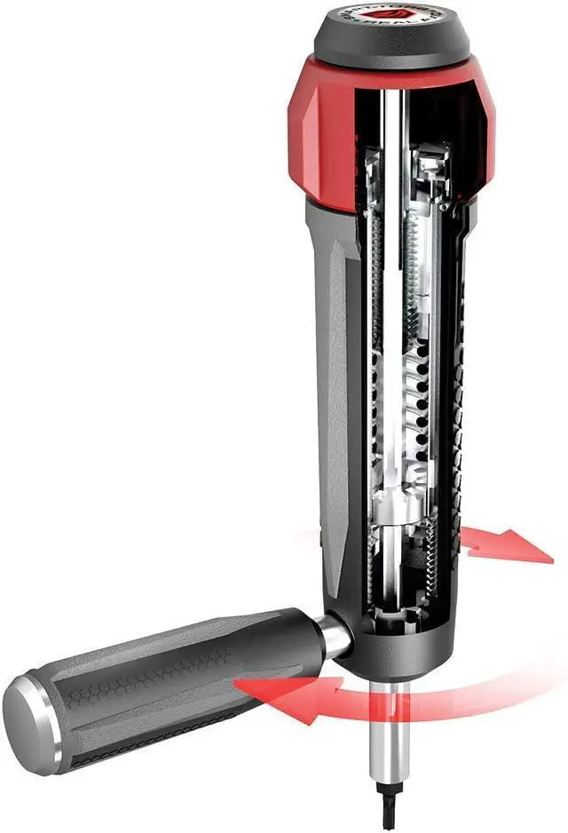 Alt view image 4 of 5 - Real Avid Gunsmithing Torque Wrench Kit | All in One Torq Driver Tool with Screwdriver Bit Set & Accurate 1 Inch/Pound Setting for Precision Scope Mounting. Premium KIT.