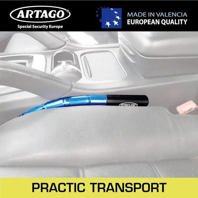 Alt view image 5 of 6 - 582/B High-End Steering Wheel Car Seat Flexible Lock, More Practical Articulated Armored Steel Cable, Adjustable Universal Clutch Anti Theft Bar Lock Device for Vehicle Car Truck Van, Camper