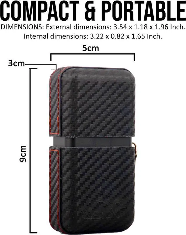 Alt view image 2 of 7 - Premium Key Fob Signal Blocker, Faraday Key Fob Protector, RFID Key Fob Protector, Faraday Box for Car Keys, Faraday Bag for Key Fob