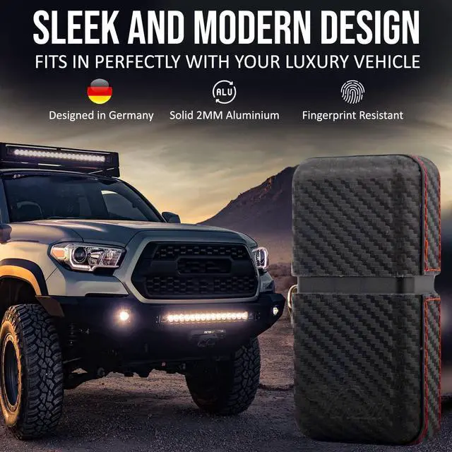 Alt view image 3 of 7 - Premium Key Fob Signal Blocker, Faraday Key Fob Protector, RFID Key Fob Protector, Faraday Box for Car Keys, Faraday Bag for Key Fob