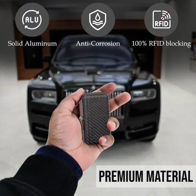 Alt view image 6 of 7 - Premium Key Fob Signal Blocker, Faraday Key Fob Protector, RFID Key Fob Protector, Faraday Box for Car Keys, Faraday Bag for Key Fob