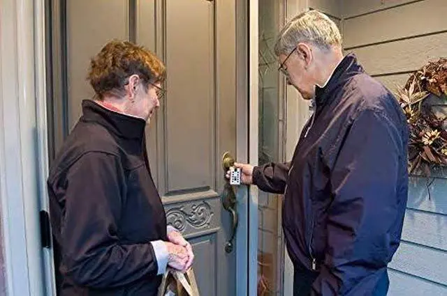 Alt view image 4 of 4 - AccessPoint 001170 KeySafe Original Slimline Push Button Combination Permanent Key Lock Box, 2-Key, Titanium Gray