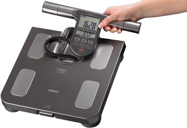 Alt view image 2 of 4 - Body Composition Monitor & Scale  Track Skeletal Muscle Mass Loss/Gain, Weight (up to 330 pounds), Visceral Fat, BMI and More (Non-Bluetooth)