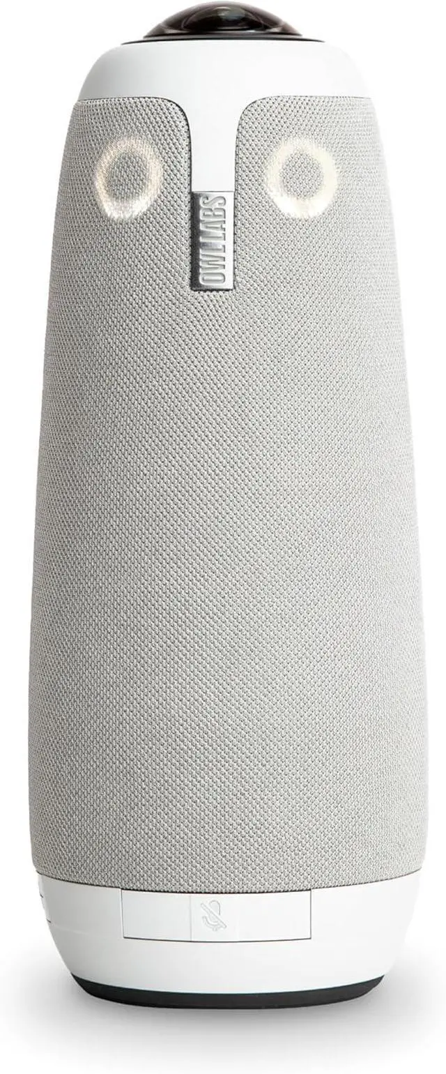 Main image of Meeting Owl 3 - 360° 1080p HD Conference Room Camera, AI-Driven Speaker-Tracking, 18-Foot Mic Pickup - Certified for  Teams - Works with Zoom, Google Meet - Plug & Play Setup