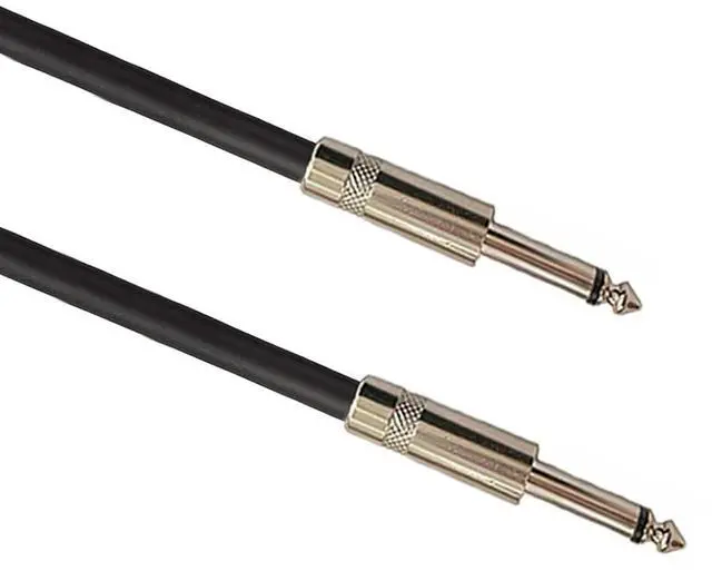 Alt view image 4 of 7 - Professional 50 Feet 12 Gauge 1/4" to 1/4" TS Speaker Cables - 12AWG 50ft DJ/PA Speaker Cords Amp Audio Wires - 2 Pack