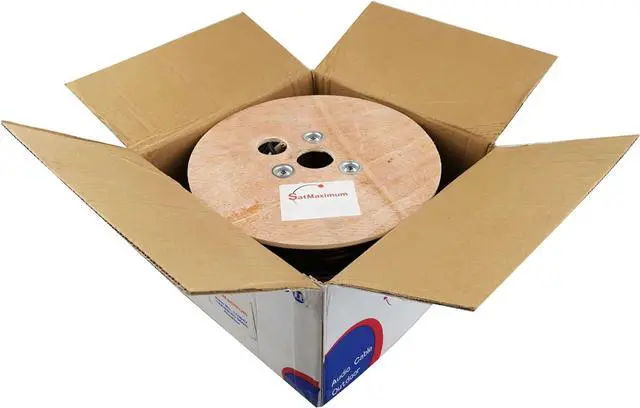 Alt view image 4 of 5 - Cables Direct 14-Gauge Outdoor Speaker Wire, 250 Ft | 4 Conductor, Copper Clad Aluminum, Stranded Bulk Audio Cable | CL2, Direct Burial, UV Resistant