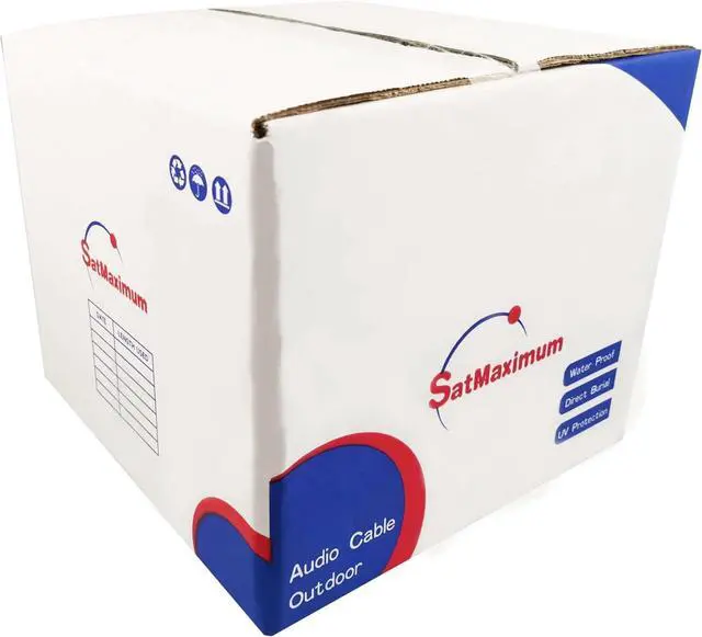 Alt view image 5 of 5 - Cables Direct 14-Gauge Outdoor Speaker Wire, 250 Ft | 4 Conductor, Copper Clad Aluminum, Stranded Bulk Audio Cable | CL2, Direct Burial, UV Resistant