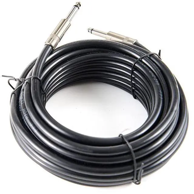 Alt view image 6 of 6 - 2PCS Professional 50 Feet 12 Gauge 1/4 Inch to 1/4 Inch Male Speaker Cables - 50ft 12AWG 6.35mm Stereo Audio Wires DJ Cables - 2 Pack