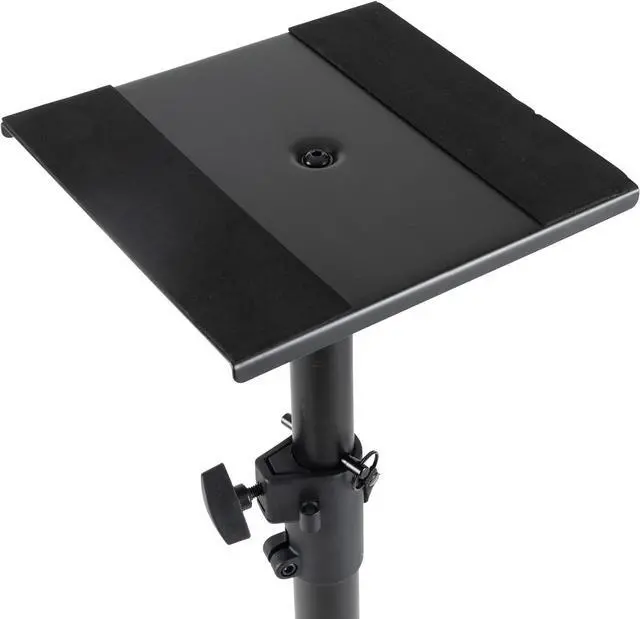 Alt view image 7 of 7 - On Stage SMS6000 Adjustable Monitor Stands (Pair)
