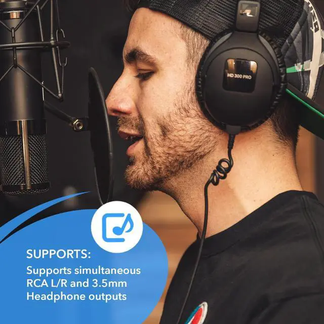 Alt view image 6 of 7 - Digital to Analog Audio Decoder by OREI, Convert & Decode Dolby Digital Audio SPDIF/Coaxial 5.1-Channel Input to RCA L/R/3.5mm Headphone Output Converter (DA34)