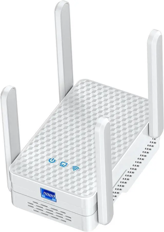 Main image of WiFi 6 Extender Signal Booster for Home, AX3000 Internet Extender WiFi Booster Long Range up to 18k Sq.ft, Dual Band WiFi Repeater Wireless Amplifier with Ethernet Port, 1-Tap Setup, Onemesh