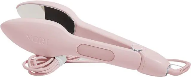 Main image of Press Travel Steam Iron - Handheld Iron With Optional Steam Feature - No Ironing Board Required - Easy to Use w/ 6 Fabric Settings - Removes Wrinkles - Mothers Day Gifts for Mom - Pink