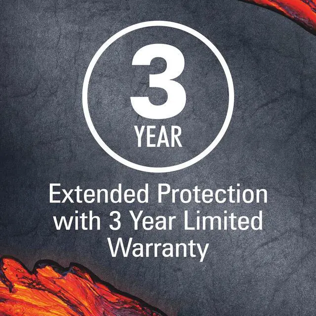 Alt view image 7 of 7 - Steam Iron for Clothes with 8 Retractable Cord, 1700 Watts, 3-Way Auto Shutoff, 400+ Holes, Professional Grade, Temperature Control Dial, Lava Infused Ceramic Soleplate, Black (13113)