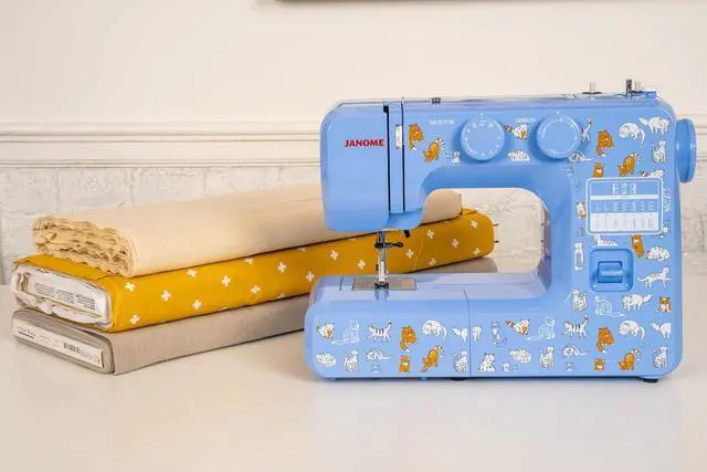 Alt view image 6 of 7 - Cat Fancy Easy-to-Use Sewing Machine with Interior Metal Frame, Bobbin Diagram, Tutorial Videos, Made with Beginners in Mind!, Multi-Color