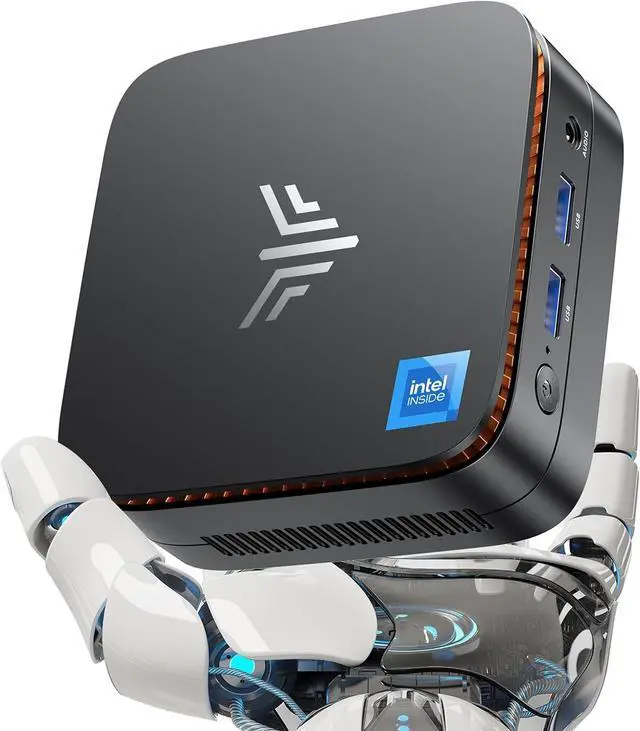 Main image of E1 Mini PC, Desktop Computer N150(up to 3.6GHz) Mini Computers 16GB RAM 256GB SSD Micro PC, Mini Tower Desktop PC Support 4K HDMI, Dual WiFi, BT4.2 for Business Home Office