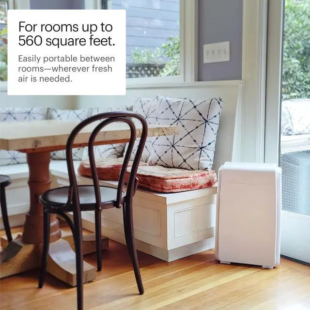 Alt view image 5 of 6 - O2+ Air Purifier P200, 5 Stage Filtration System with HEPA Filter and ligent Ion Technology  560sf - CARB Certified