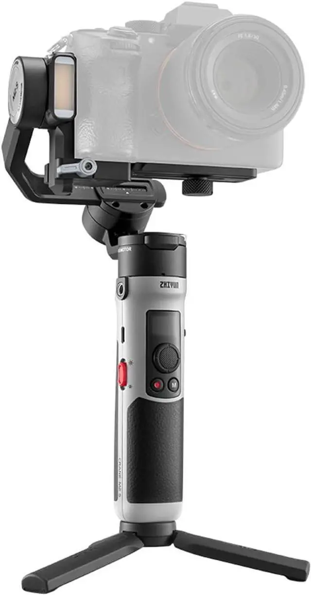 Alt view image 2 of 6 - Crane M2S Camera Gimbal Stabilizer Handheld 3-Axis Video Stabilizer for Lightweight Mirrorless Cameras (Standard Version)