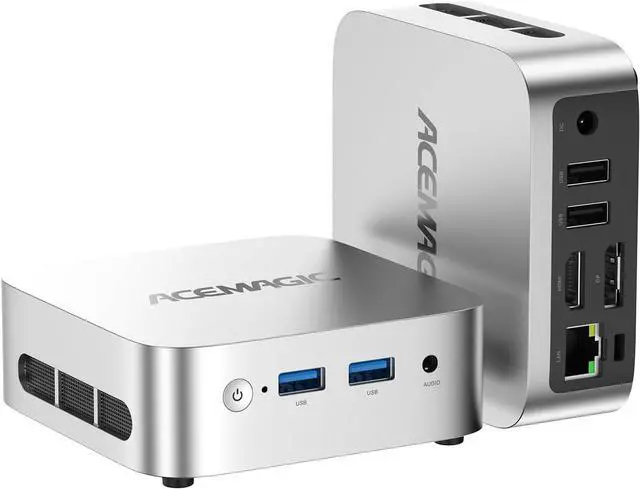Alt view image 6 of 7 - Mini PC Advanced CPU Twin Lake N150 up to 3.6GHz 16GB DDR4 RAM 256GB SSD Desktop Mini Computer Win 11 Pro (Beat N97/N95) Micro PC 4K Dual Display HDMI WiFi/BT Mini PC N150 for Home/Office