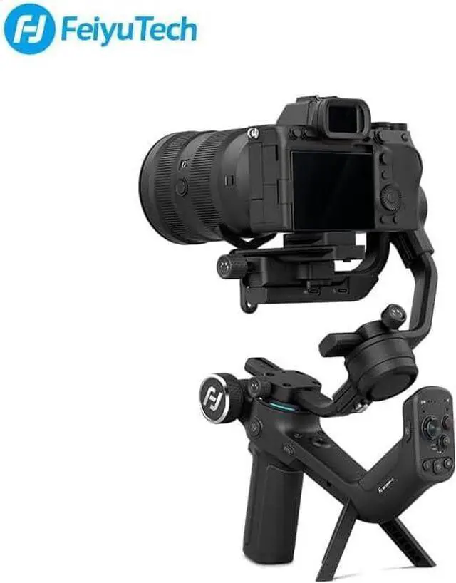 Alt view image 3 of 7 - SCORP-C Gimbal Stabilizer for Cameras DSLR and Mirrorless Camera, 3-Axis Camera Gimbal, 5.5lbs Payload, for Sony 7 A6300/A6400 A7S3 a9/a7 for Canon 5D3/80D for Nikon D7500/Z5/Z6 II