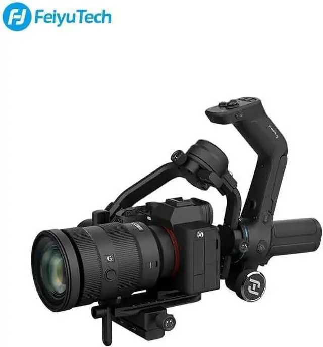 Alt view image 4 of 7 - SCORP-C Gimbal Stabilizer for Cameras DSLR and Mirrorless Camera, 3-Axis Camera Gimbal, 5.5lbs Payload, for Sony 7 A6300/A6400 A7S3 a9/a7 for Canon 5D3/80D for Nikon D7500/Z5/Z6 II