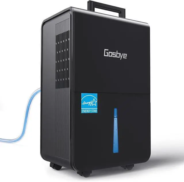 Main image of 4500 Sq.Ft. Most Efficient Energy Star 2024 Dehumidifier for Basement with Drain Hose, Max 115 Pints/D Dehumidifier for Large Room, [45dB Quiet Compressor], Easy Drainage, Auto-restart, Black