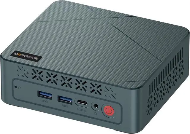 Main image of E2 Mini PC Ryzen 5 3550H(Max 3.7GHz) Dual Channel DDR4 Mini Computers, 16GB RAM 512GB NVMe SSD, Dual HDMI, 4X USB Ports, 1x RJ45 Ethernet Ports, Wi-Fi 5, BT5.0