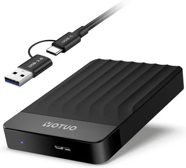 Main image of Portable External Hard Drive 1TB Storage Expansion HDD USB 3.0 USB-C for PC, Mac, Desktop, Laptop, Phone, PS4, PS5, PlayStation, Xbox One, Xbox 360, Xbox Series X/S, Android, Office & Game