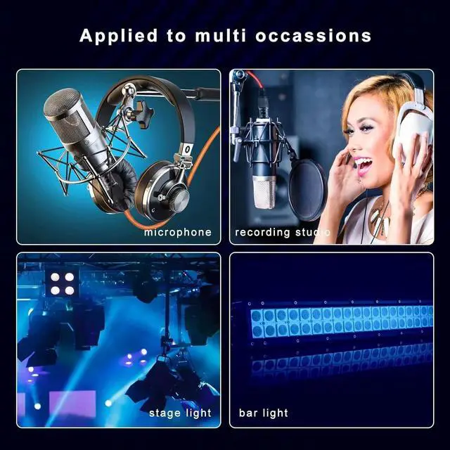 Alt view image 5 of 6 - 15ft 6 Pack, Microphone Cable Male to Female, XLR Speaker Cable 6 Color Gold-Plated 3-Pins for Microphone, Mixer, Recording Studio- 15 Feet, 6 Pack