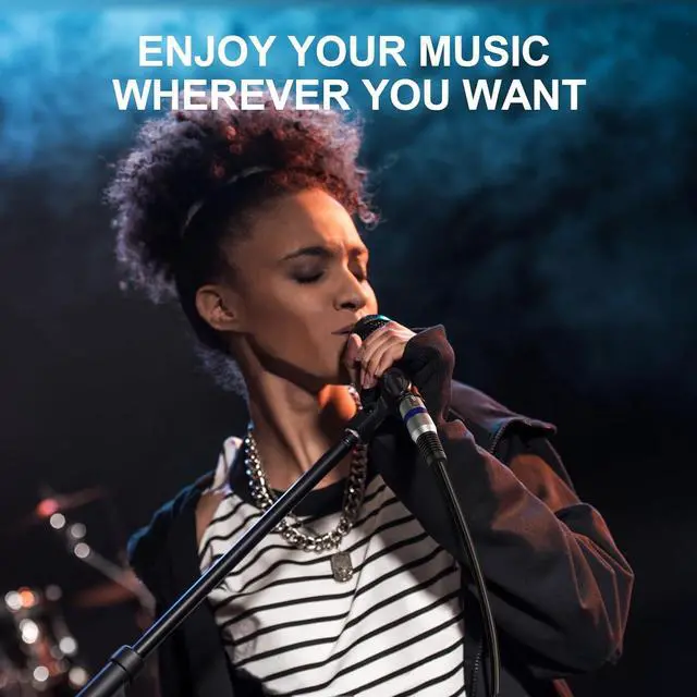 Alt view image 7 of 7 - Professional 6 Pack 25FT XLR Cables, Noise Free and Long-Lasting Braided XLR Microphone Cable, All Copper Conductors Balanced Male to Female Mic Cable for Studio Monitor, Mixer, DMX, Colorful