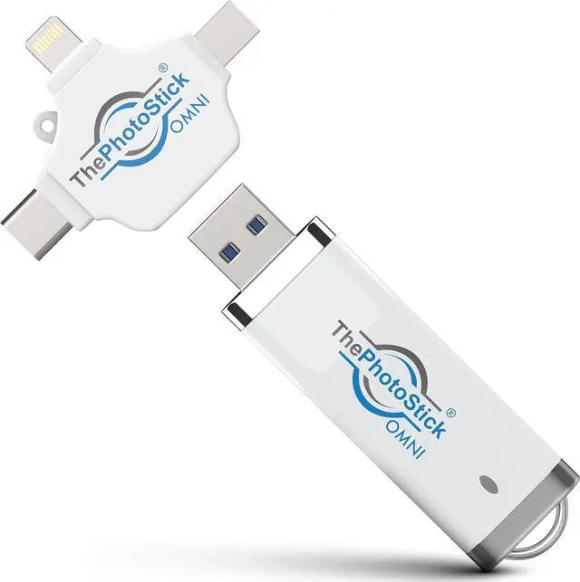 Main image of Secure Photo & Video Backup and Transfer | Digital File Organization | USB & Multiport Connection for Phones, Tablets and Computers | Portable Memory | External Storage