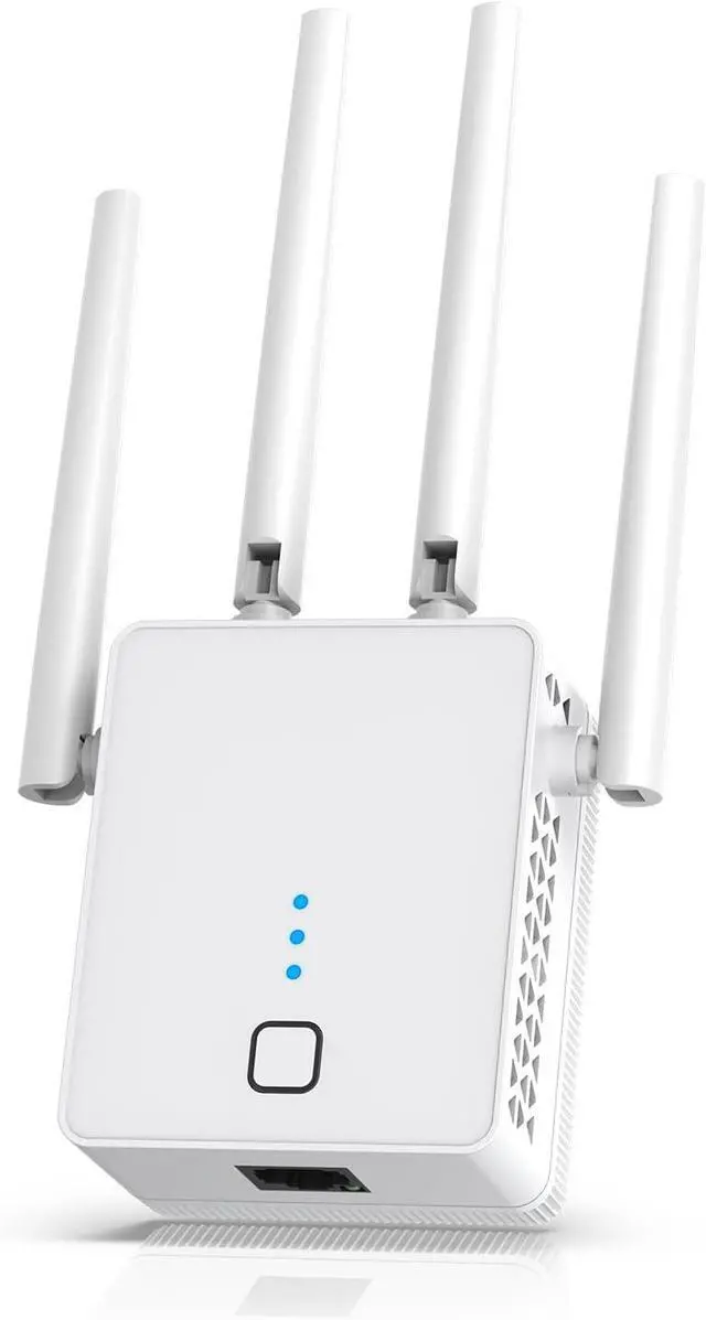 Main image of WiFi Extender, 2024 Fastest WiFi Booster 1200Mbps Dual Band (5GHz/2.4GHz) WiFi Extenders Signal Booster for Home, WiFi Repeater with Ethernet Port Covers up to 10000sq. ft and 55 Devices