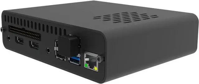 Alt view image 5 of 7 - DeskPi Pro V2 2.5'' SATA HDD/SSD NAS Storage Kit for Raspberry Pi 4, Set-Top Box with ICE Tower Cooler & Power Supply for Raspberry Pi 4 Model B (NOT Include Pi Board)
