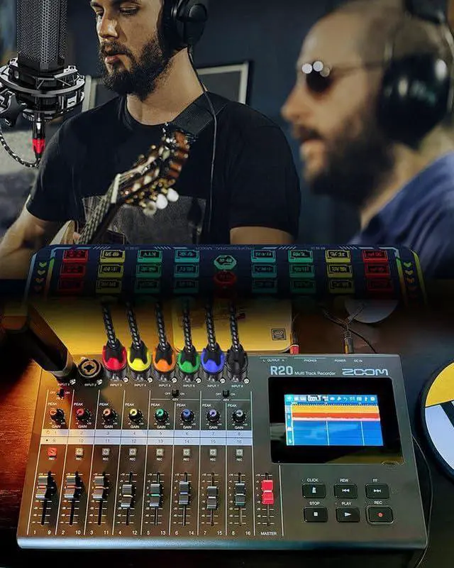 Alt view image 5 of 7 - 6 Pack XLR Cables 25ft Mic Braided Balanced Shielded XLR Microphone Cable Male to Female 3-Pin Colorful Connector for Microphones Recording, Audio Mixer, AmplifierSpeaker,Camcorder