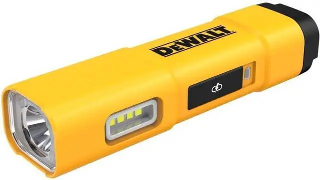 Alt view image 3 of 7 - LED Flashlight, USB-C Rechargeable, Magnetic Jobsite Light (DCL183)